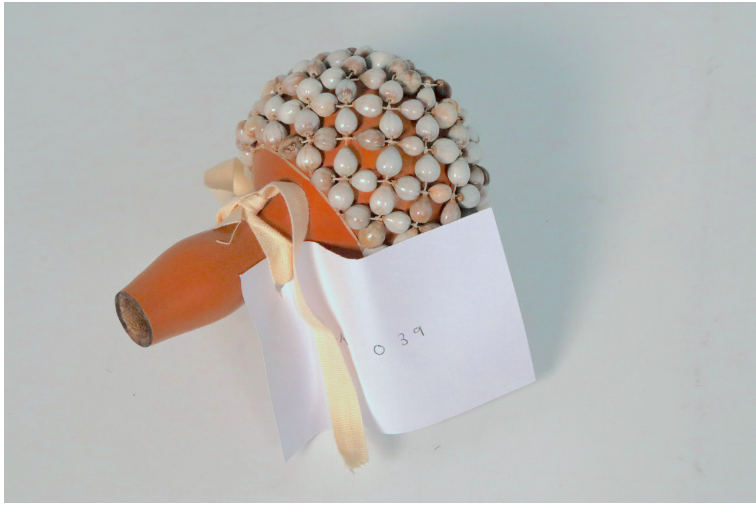 Cowrie Shell Rattle